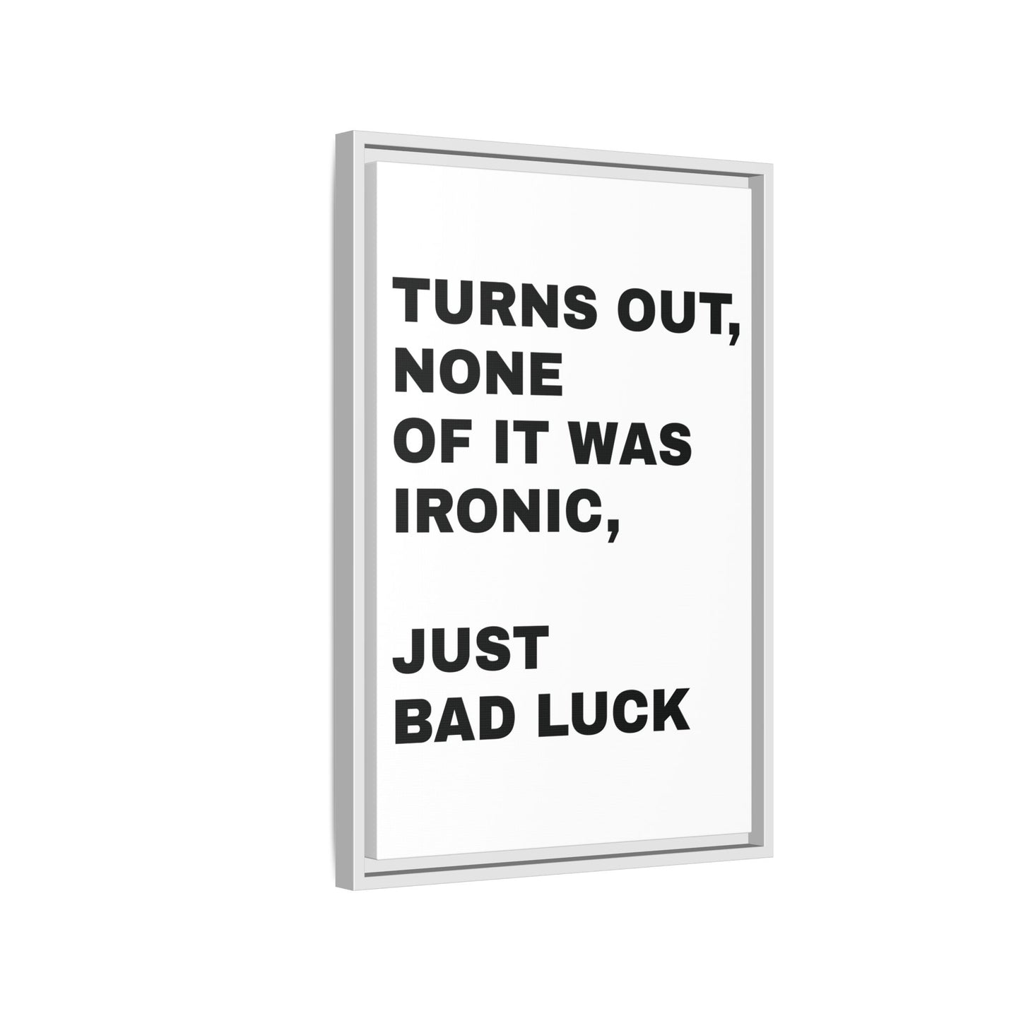90s Alt – The Irony Misfire