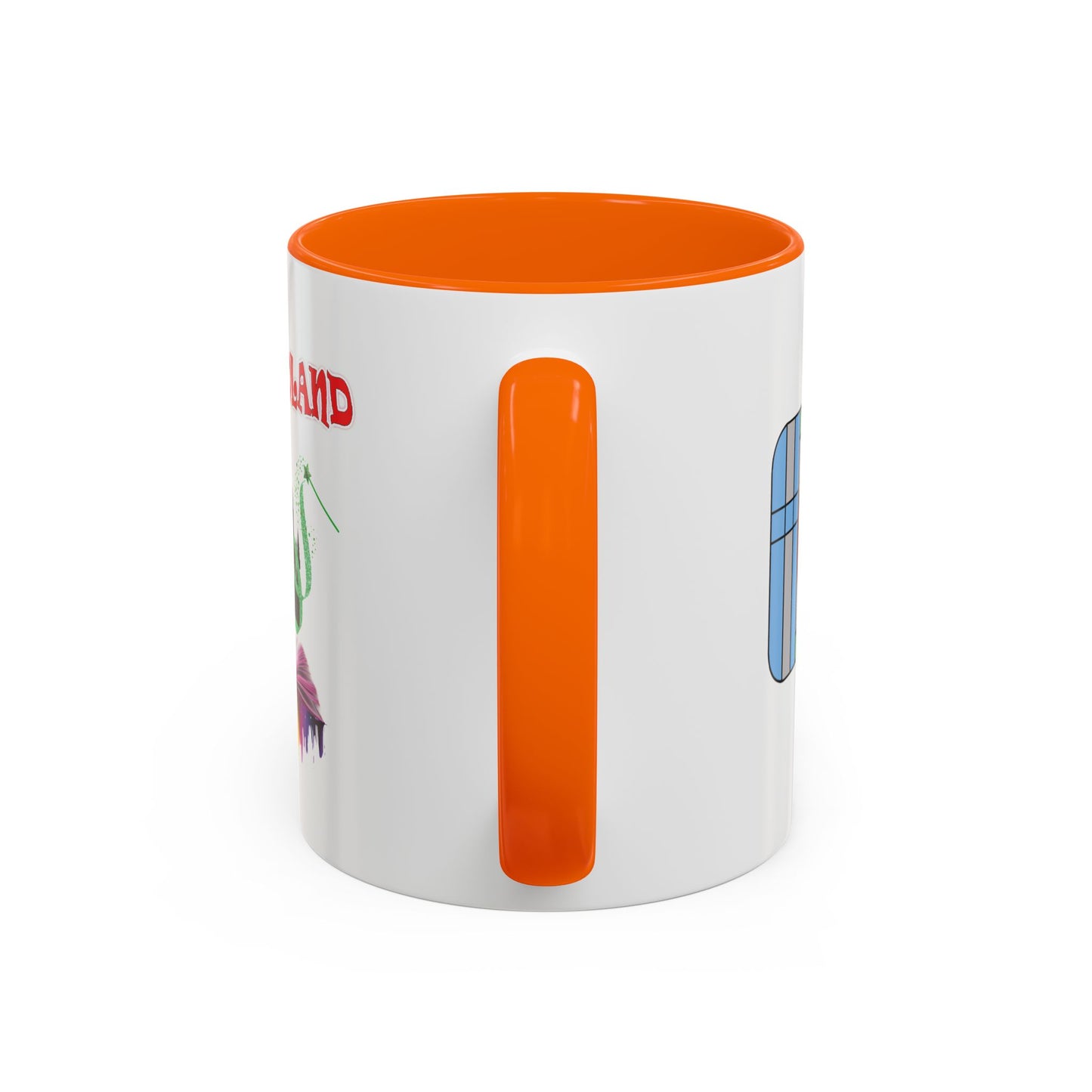 🎭 Hutton Drama Club – “Peril in Pantoland” Accent Coffee Mug