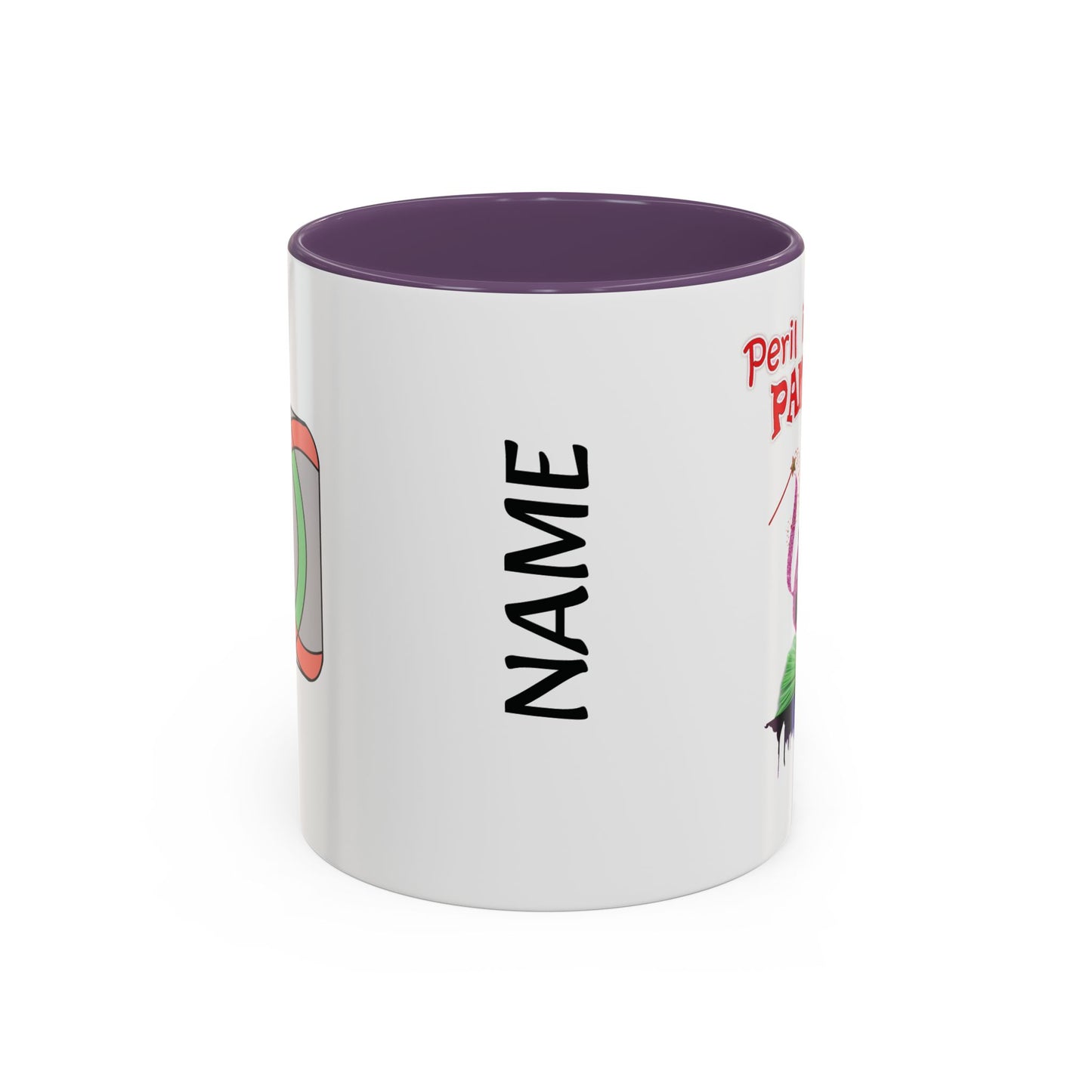 🎭 Hutton Drama Club – “Peril in Pantoland” Accent Coffee Mug
