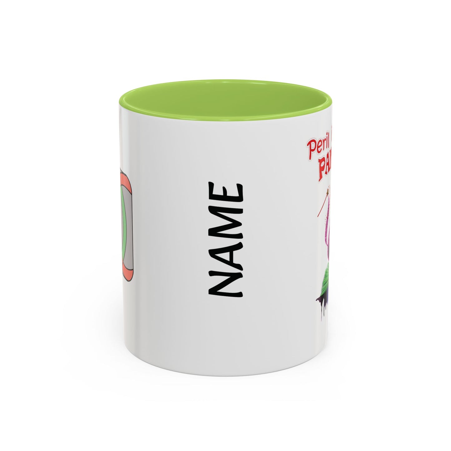 🎭 Hutton Drama Club – “Peril in Pantoland” Accent Coffee Mug