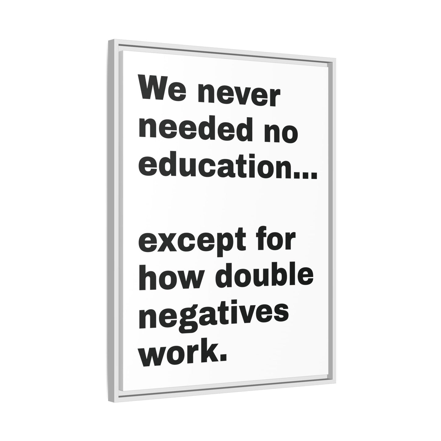 Psychedelic Education – The Double Negative Lesson