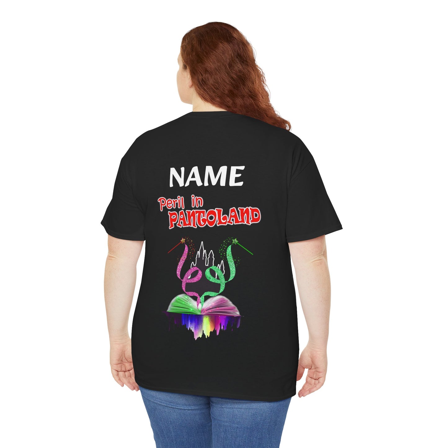 🎭 Hutton Drama Club – “Peril in Pantoland” Official Production Tee