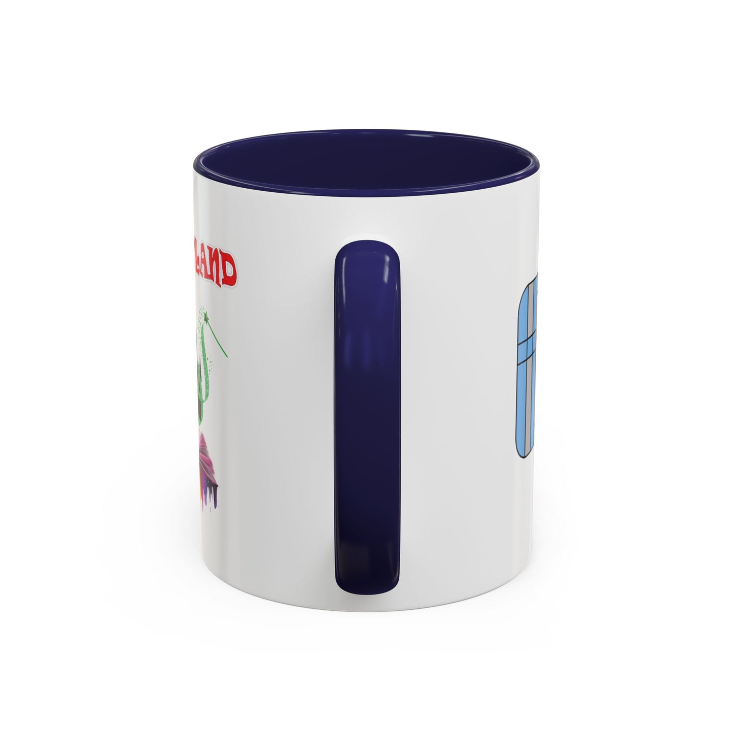 🎭 Hutton Drama Club – “Peril in Pantoland” Accent Coffee Mug