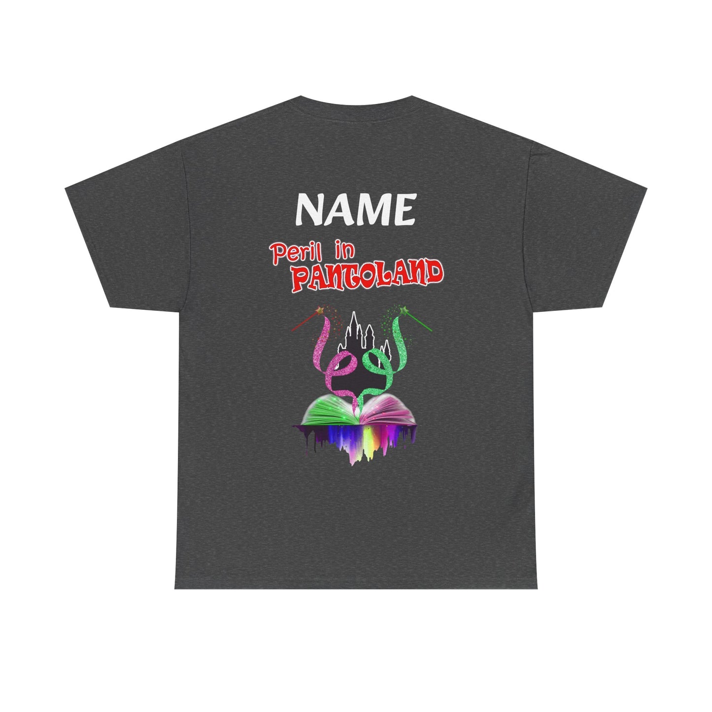 🎭 Hutton Drama Club – “Peril in Pantoland” Official Production Tee