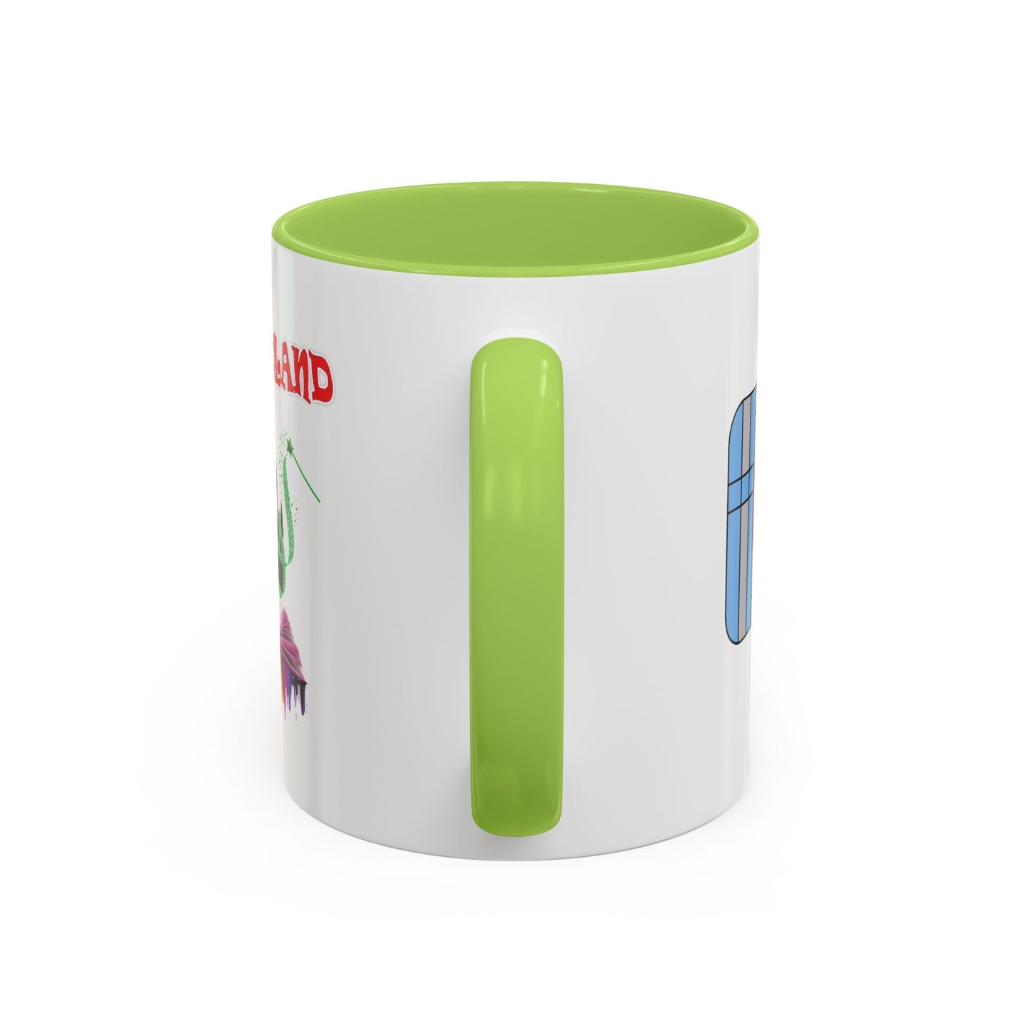 🎭 Hutton Drama Club – “Peril in Pantoland” Accent Coffee Mug
