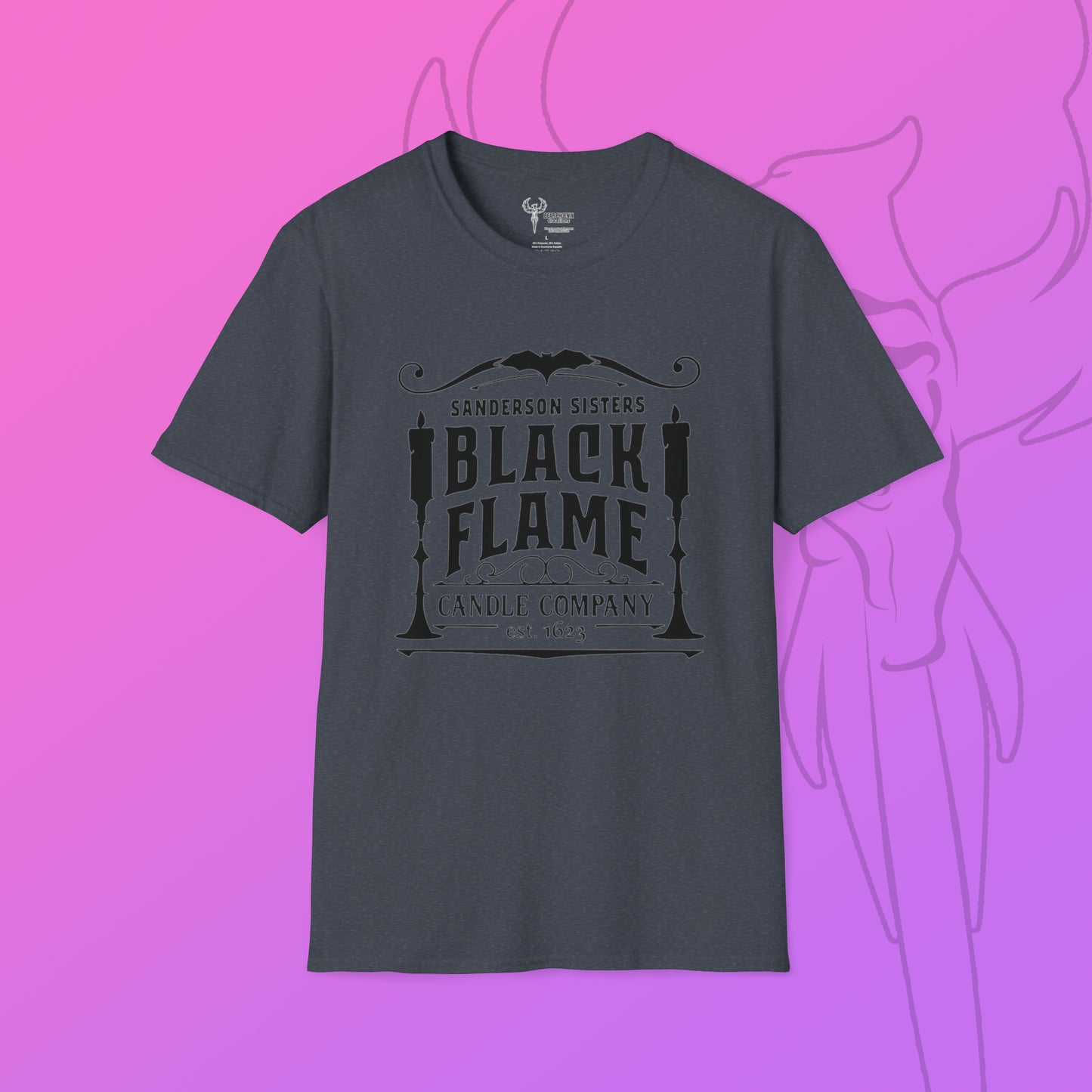 Black Flame Candle Co. Softstyle T-Shirt