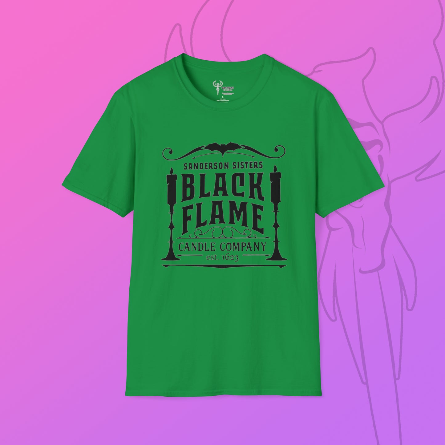 Black Flame Candle Co. Softstyle T-Shirt