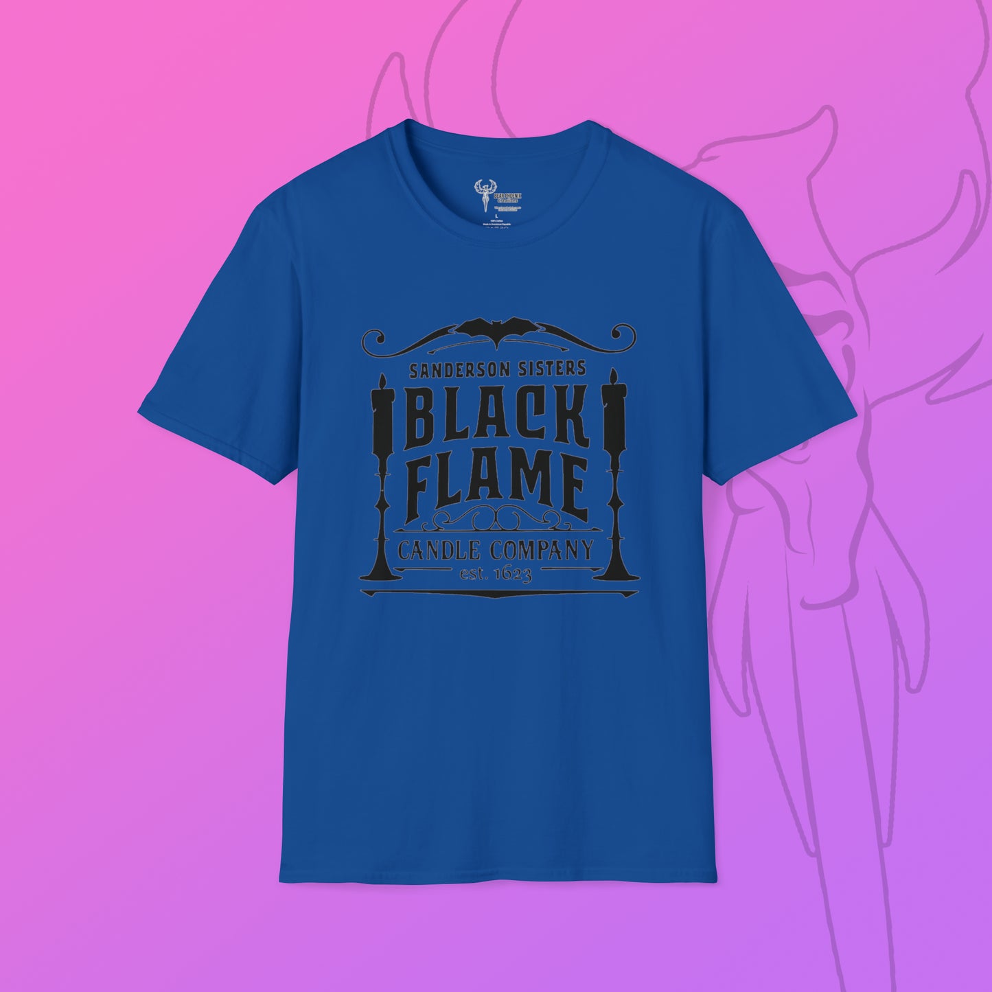Black Flame Candle Co. Softstyle T-Shirt