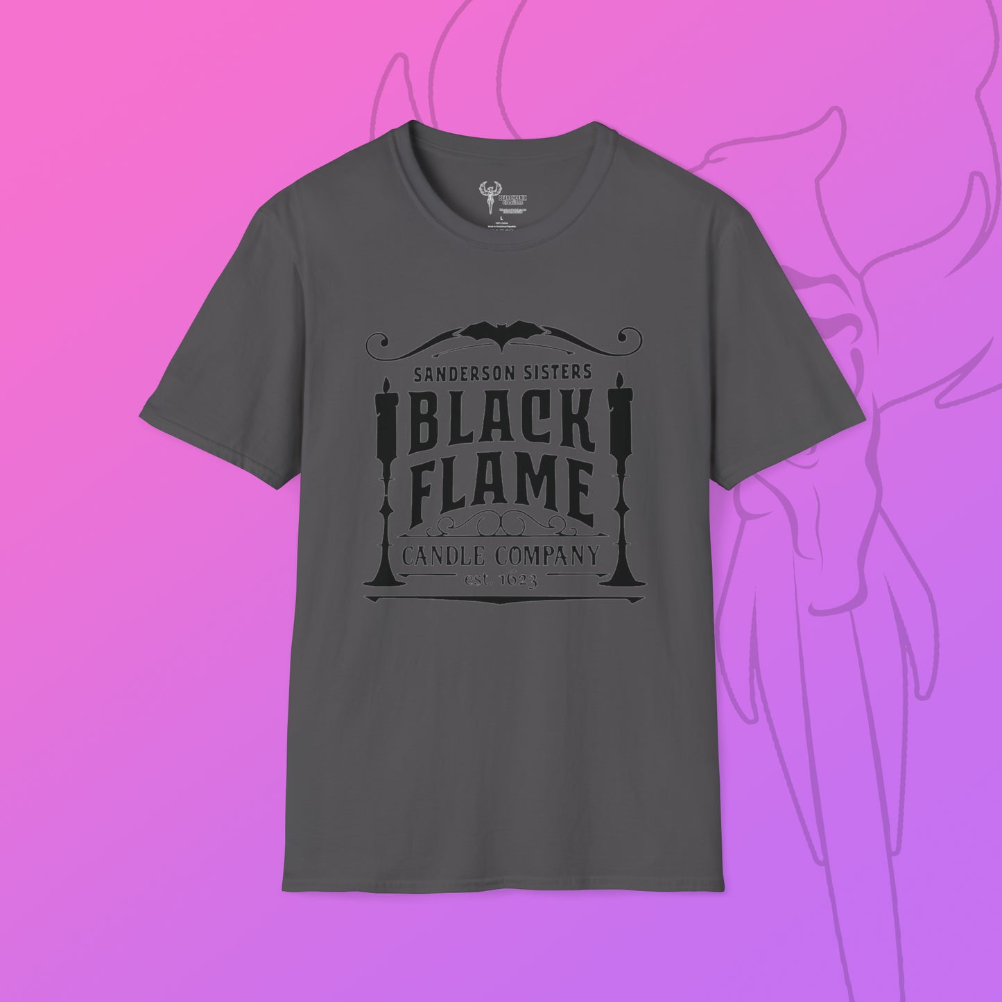 Black Flame Candle Co. Softstyle T-Shirt