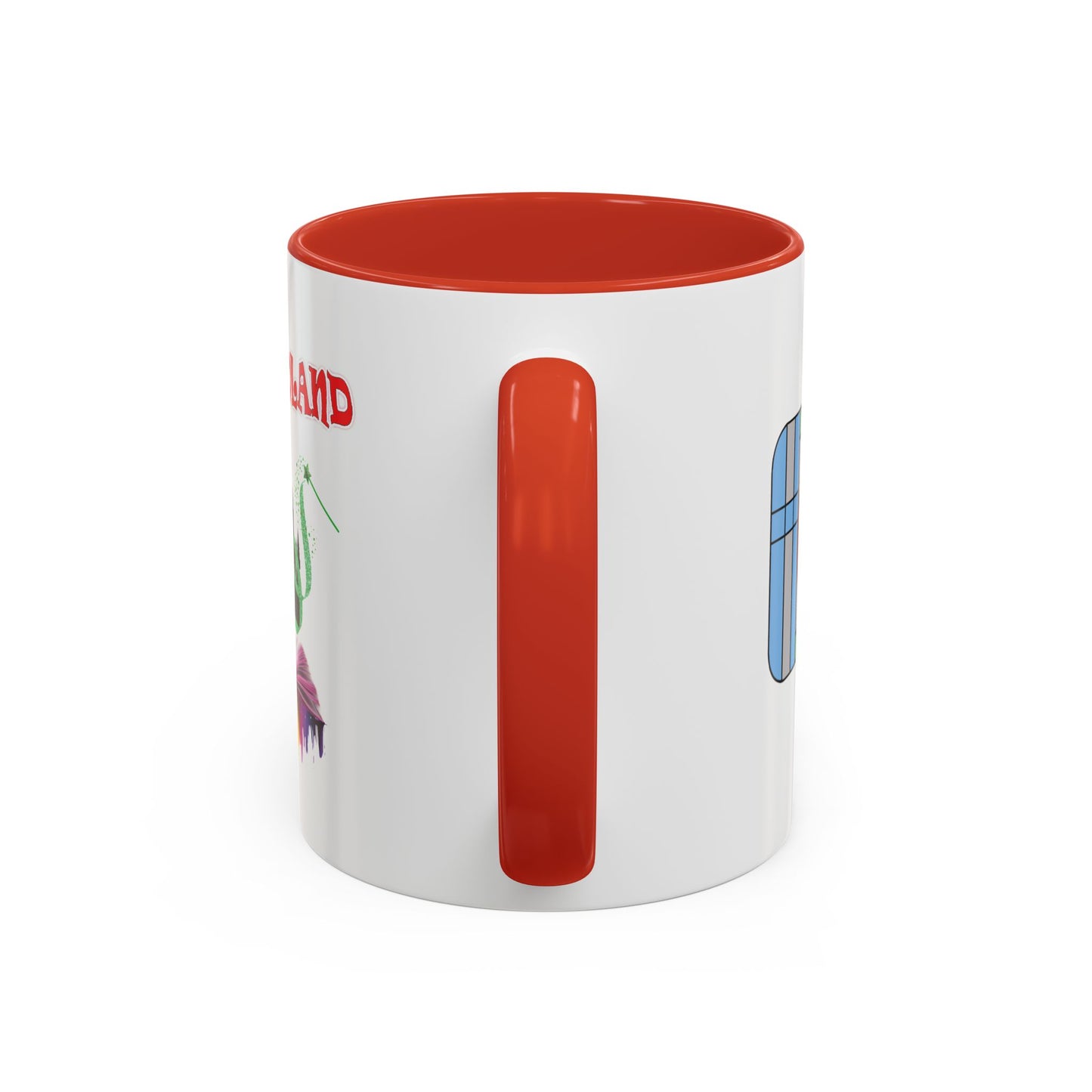 🎭 Hutton Drama Club – “Peril in Pantoland” Accent Coffee Mug