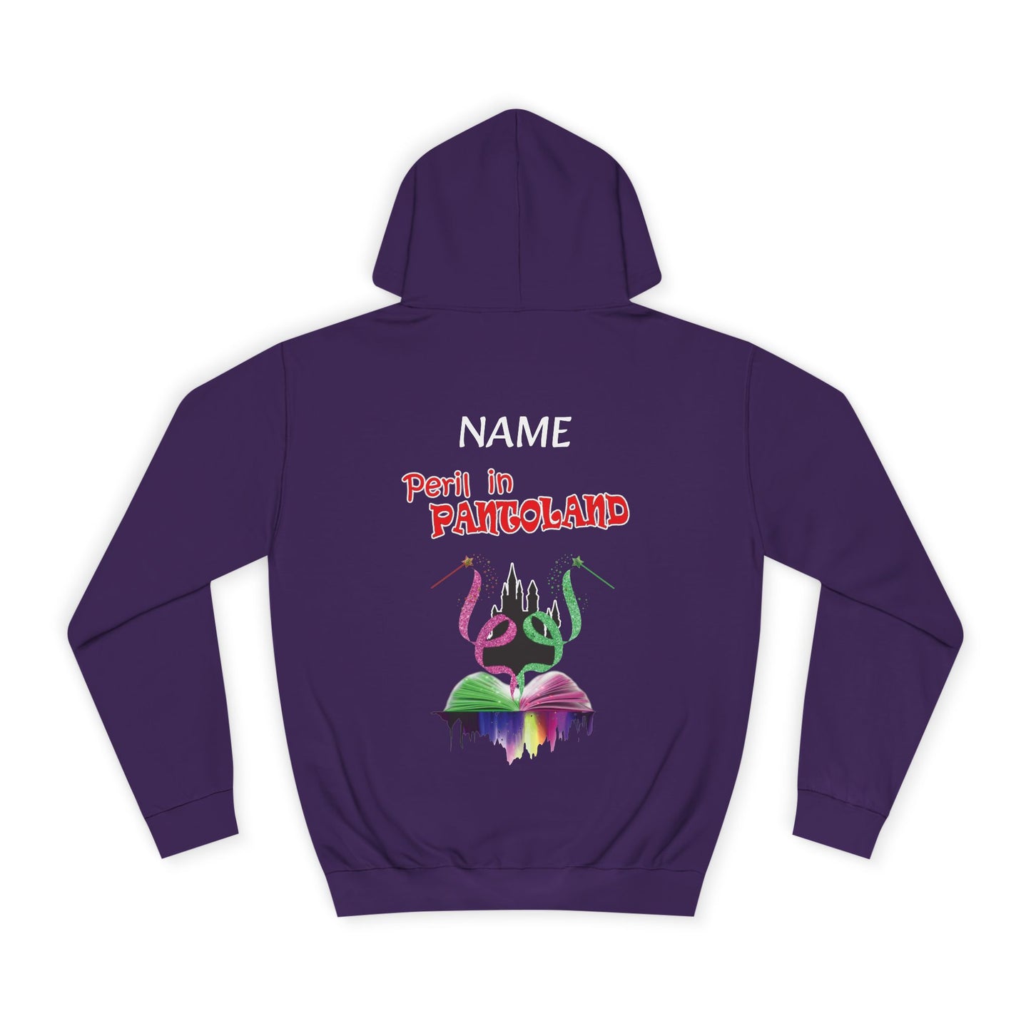 🎭 Hutton Drama Club – “Peril in Pantoland” Official Hoodie