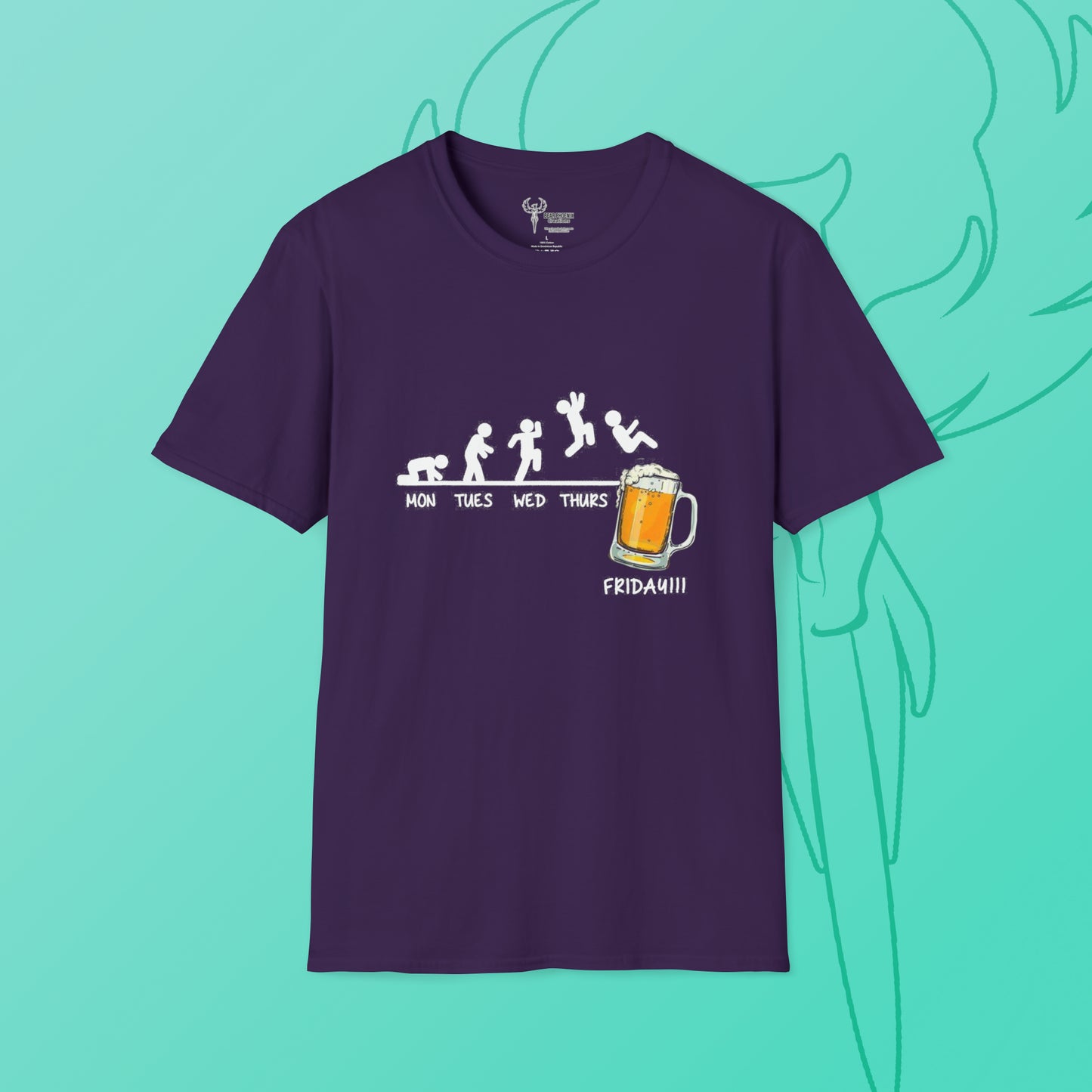 It's Fridaaaaaaay!! Softstyle T-Shirt