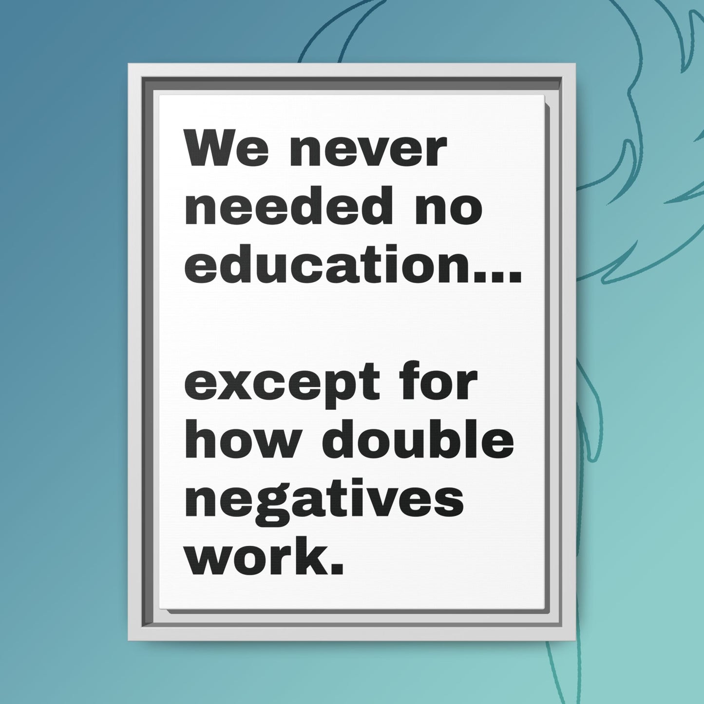 Psychedelic Education – The Double Negative Lesson