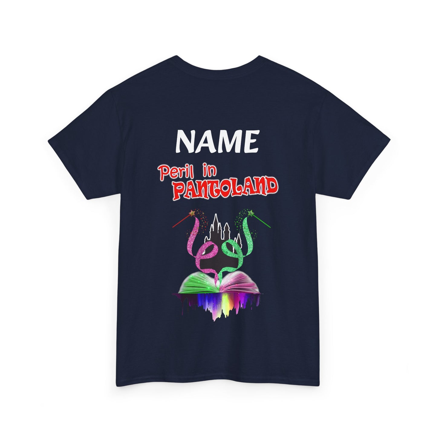 🎭 Hutton Drama Club – “Peril in Pantoland” Official Production Tee