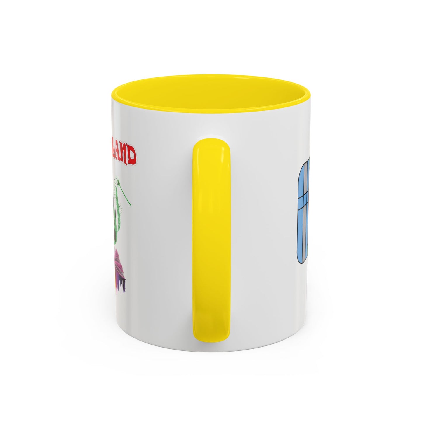 🎭 Hutton Drama Club – “Peril in Pantoland” Accent Coffee Mug