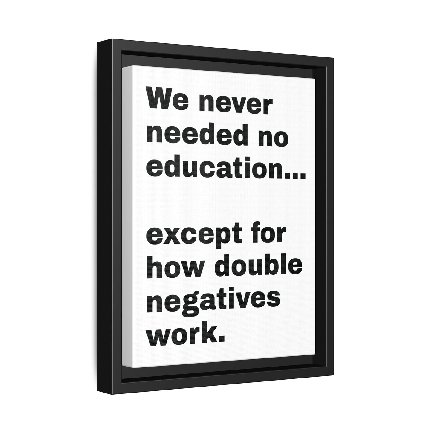 Psychedelic Education – The Double Negative Lesson