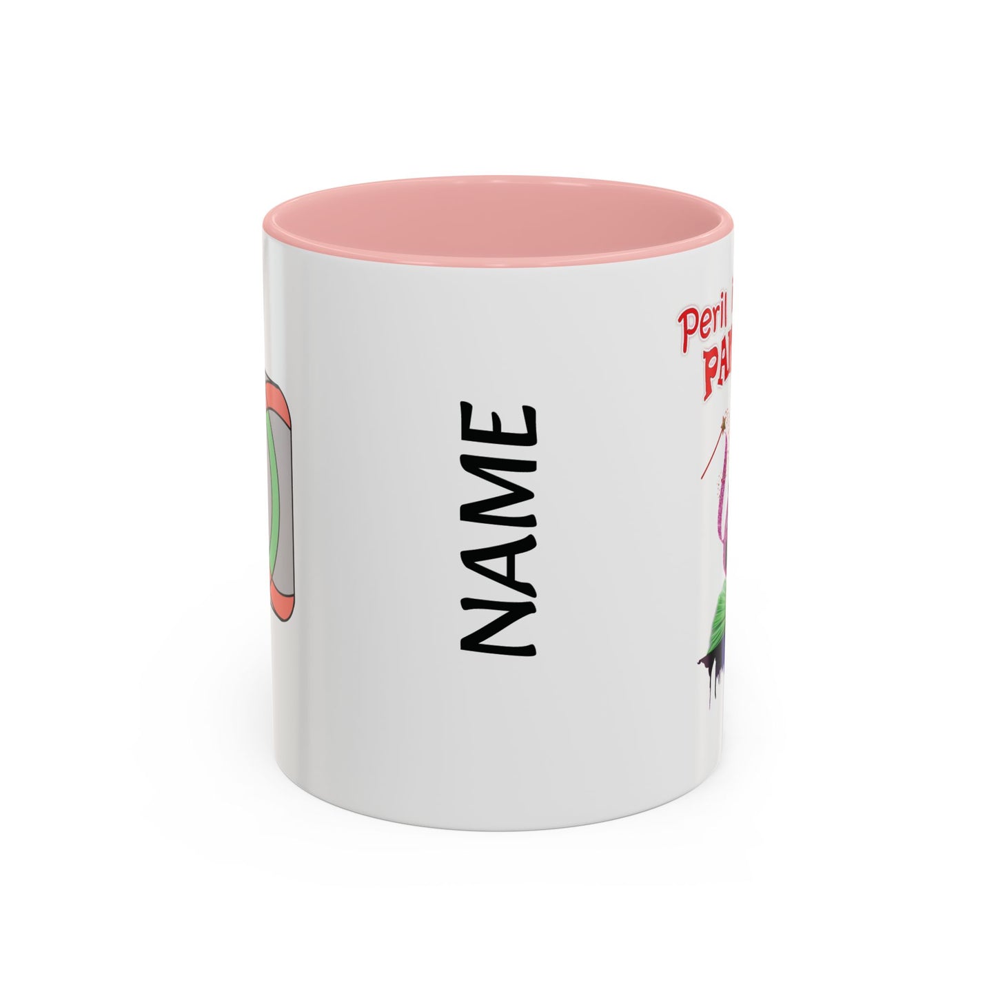 🎭 Hutton Drama Club – “Peril in Pantoland” Accent Coffee Mug