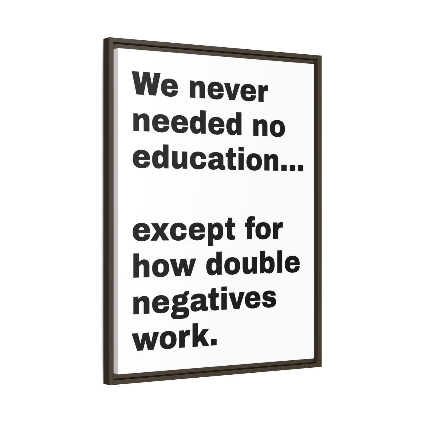 Psychedelic Education – The Double Negative Lesson