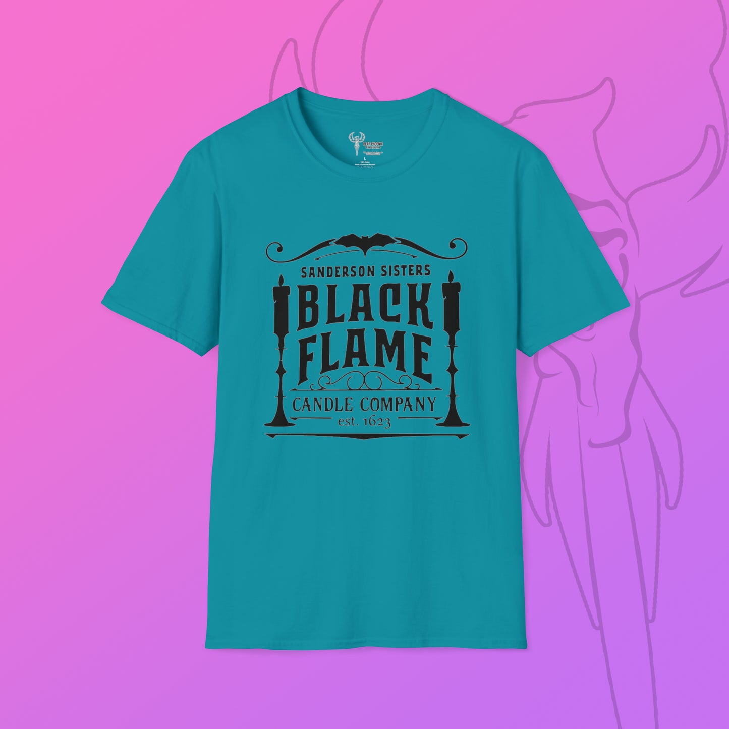 Black Flame Candle Co. Softstyle T-Shirt