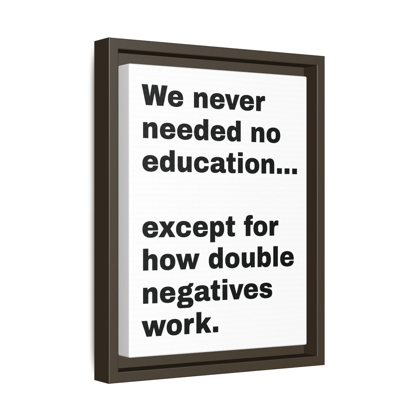Psychedelic Education – The Double Negative Lesson