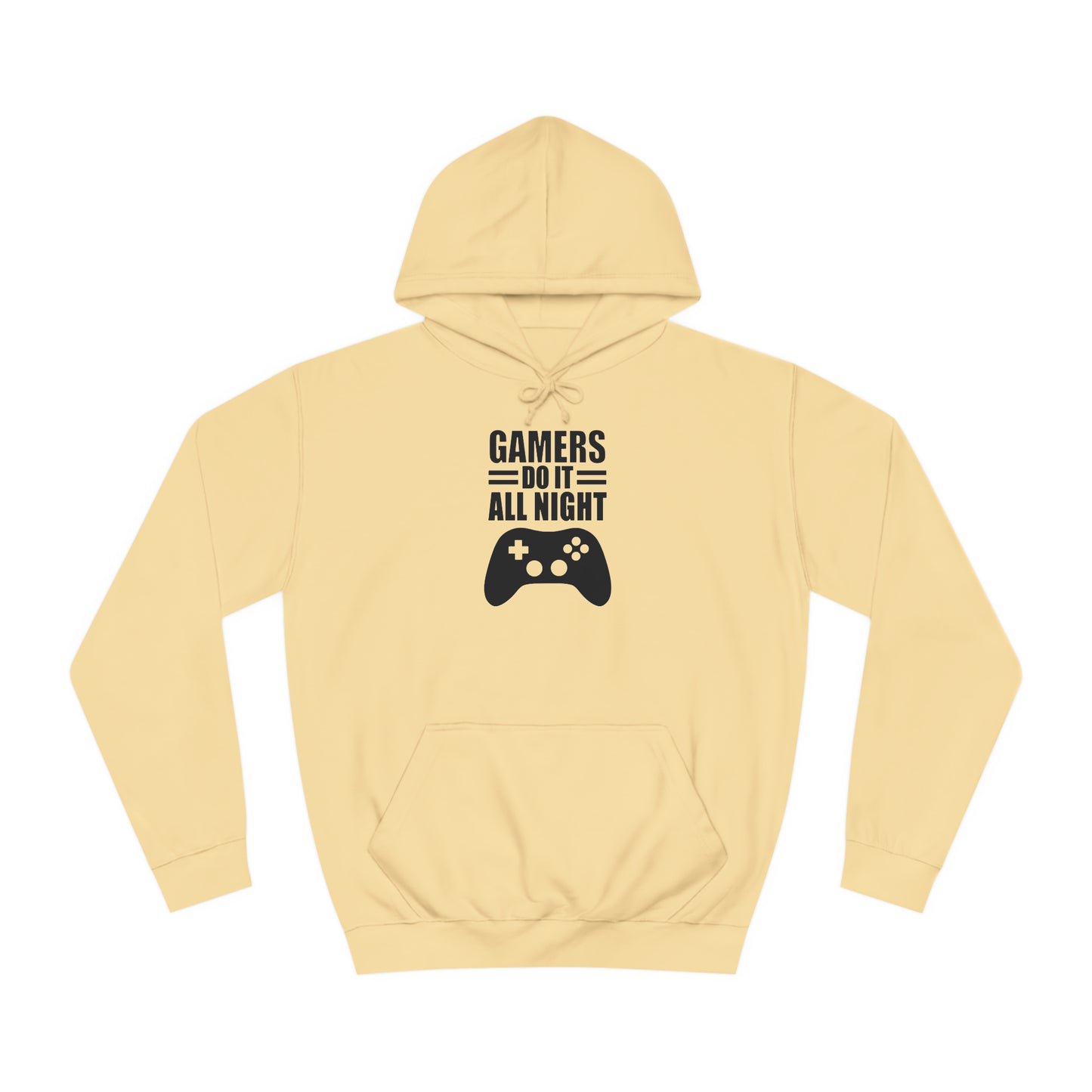 Gamer: Do it All Night College Hoodie