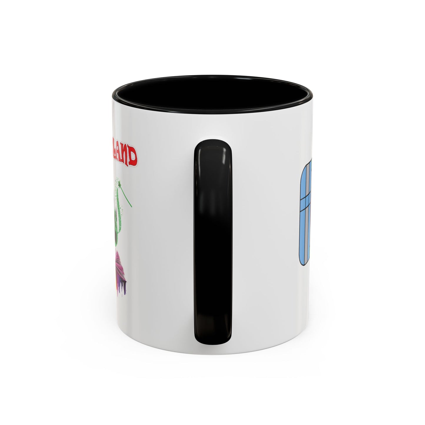 🎭 Hutton Drama Club – “Peril in Pantoland” Accent Coffee Mug