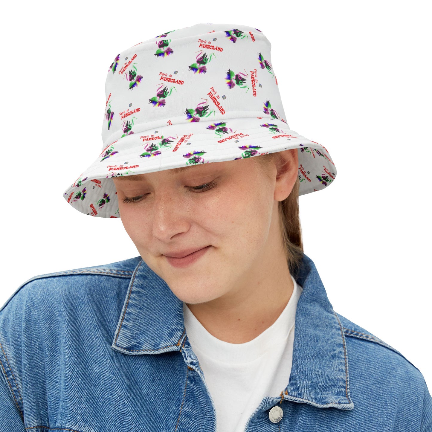 🎭 Hutton Drama Club – “Peril in Pantoland” Official Bucket Hat