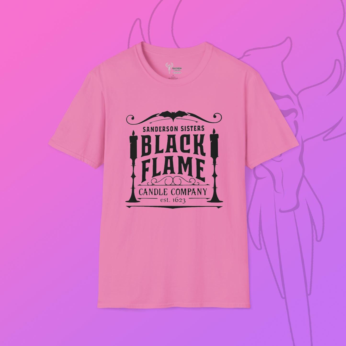 Black Flame Candle Co. Softstyle T-Shirt