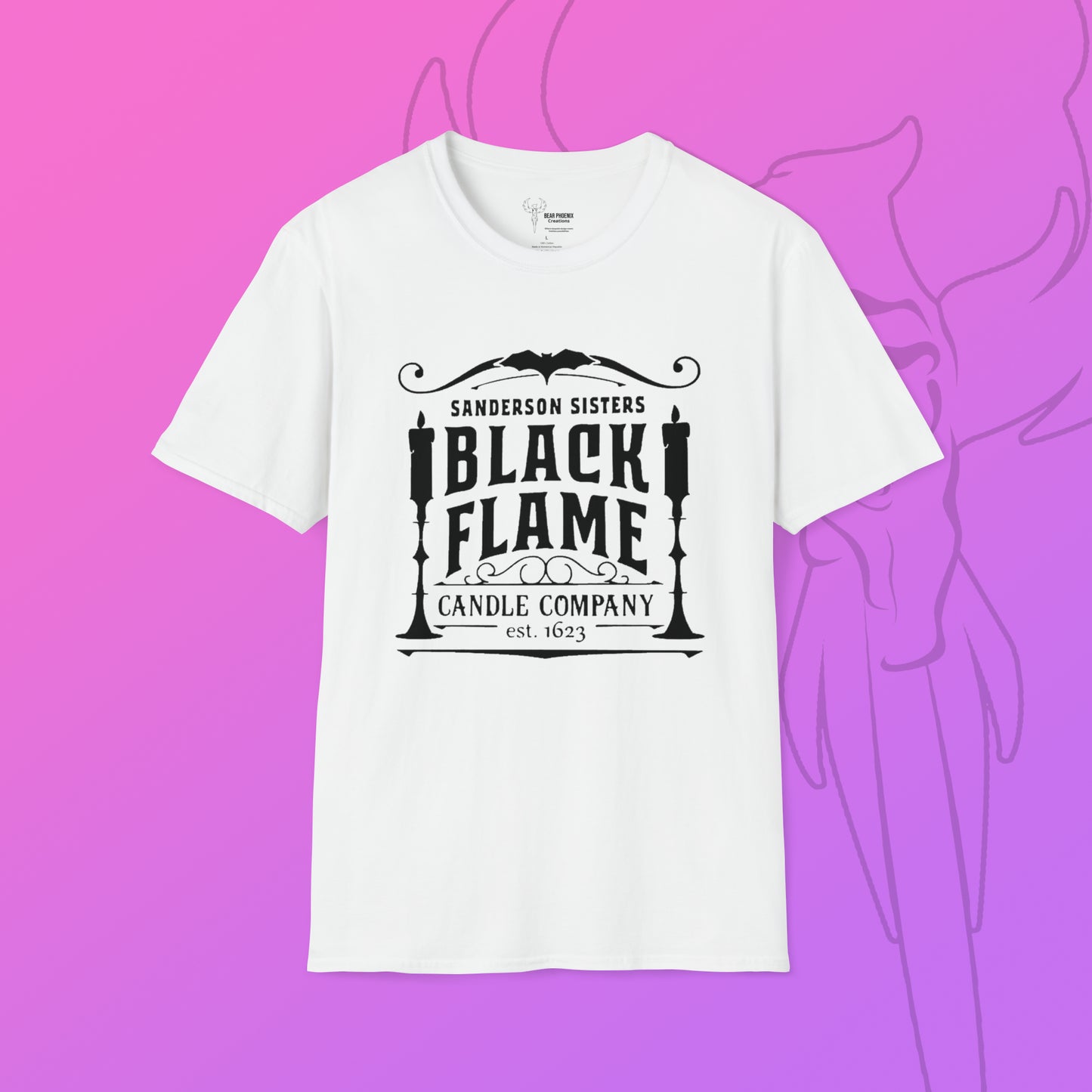 Black Flame Candle Co. Softstyle T-Shirt
