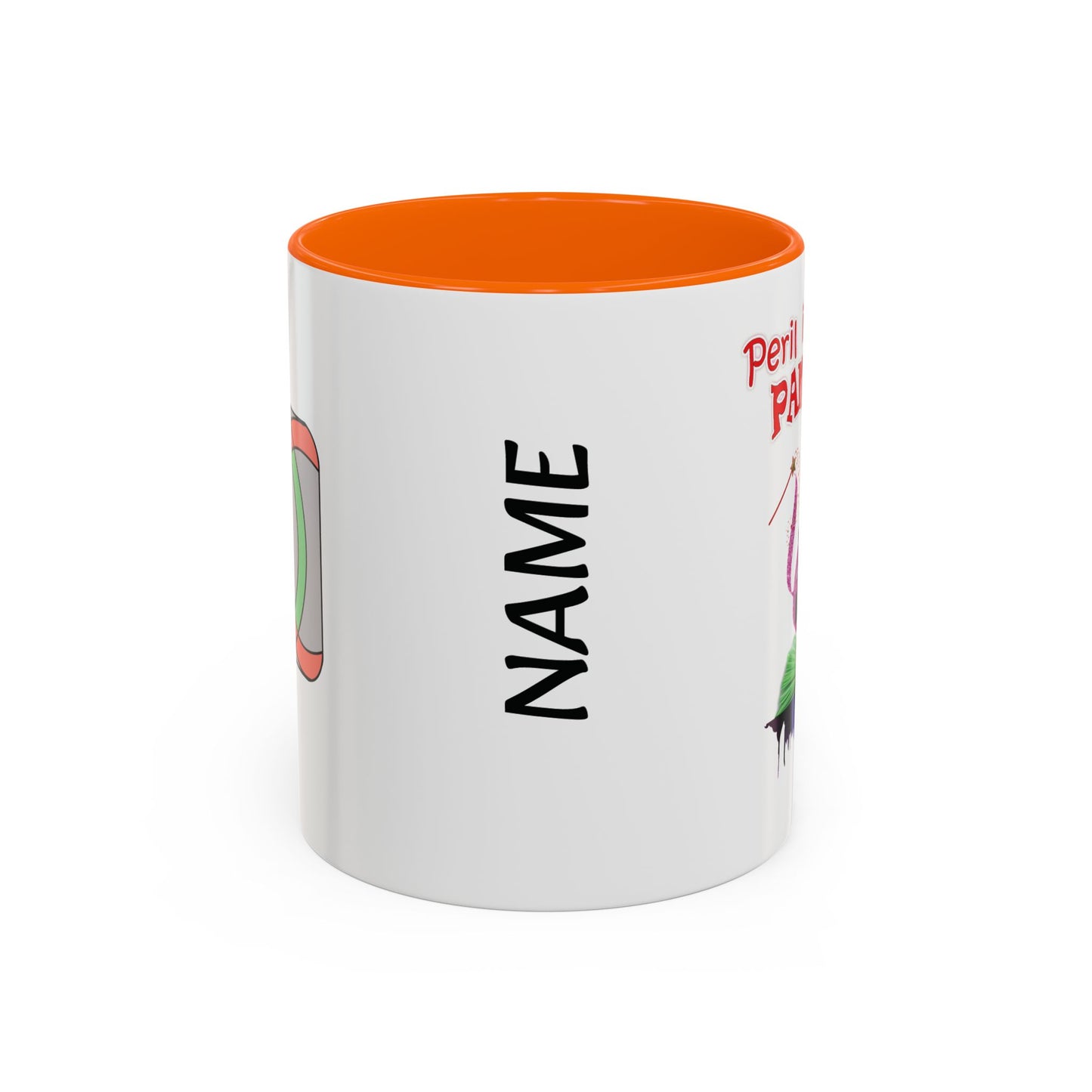 🎭 Hutton Drama Club – “Peril in Pantoland” Accent Coffee Mug
