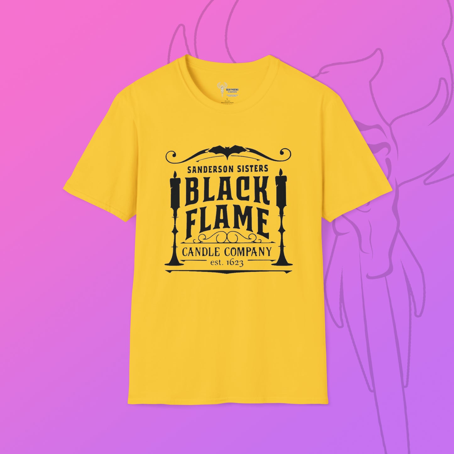 Black Flame Candle Co. Softstyle T-Shirt