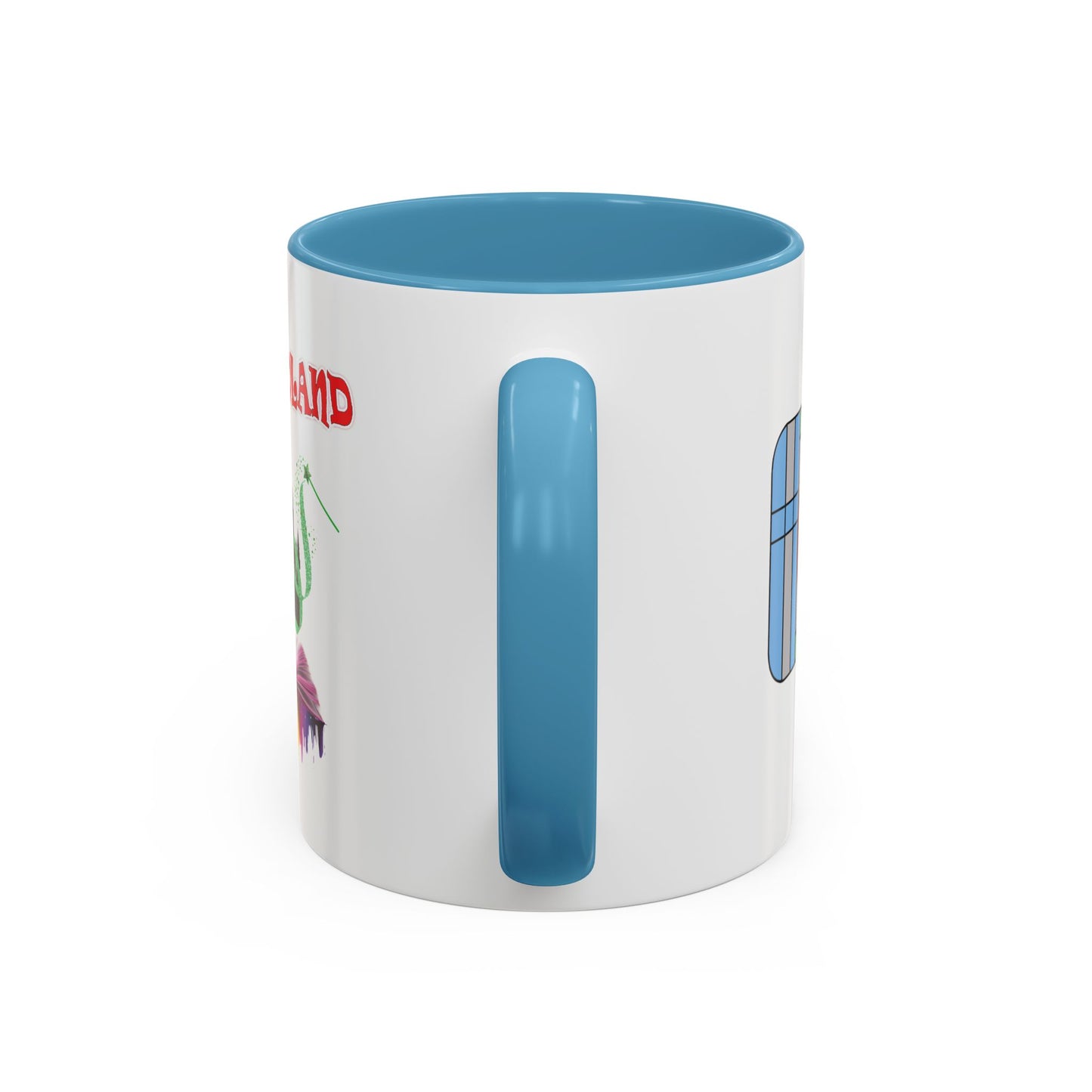🎭 Hutton Drama Club – “Peril in Pantoland” Accent Coffee Mug