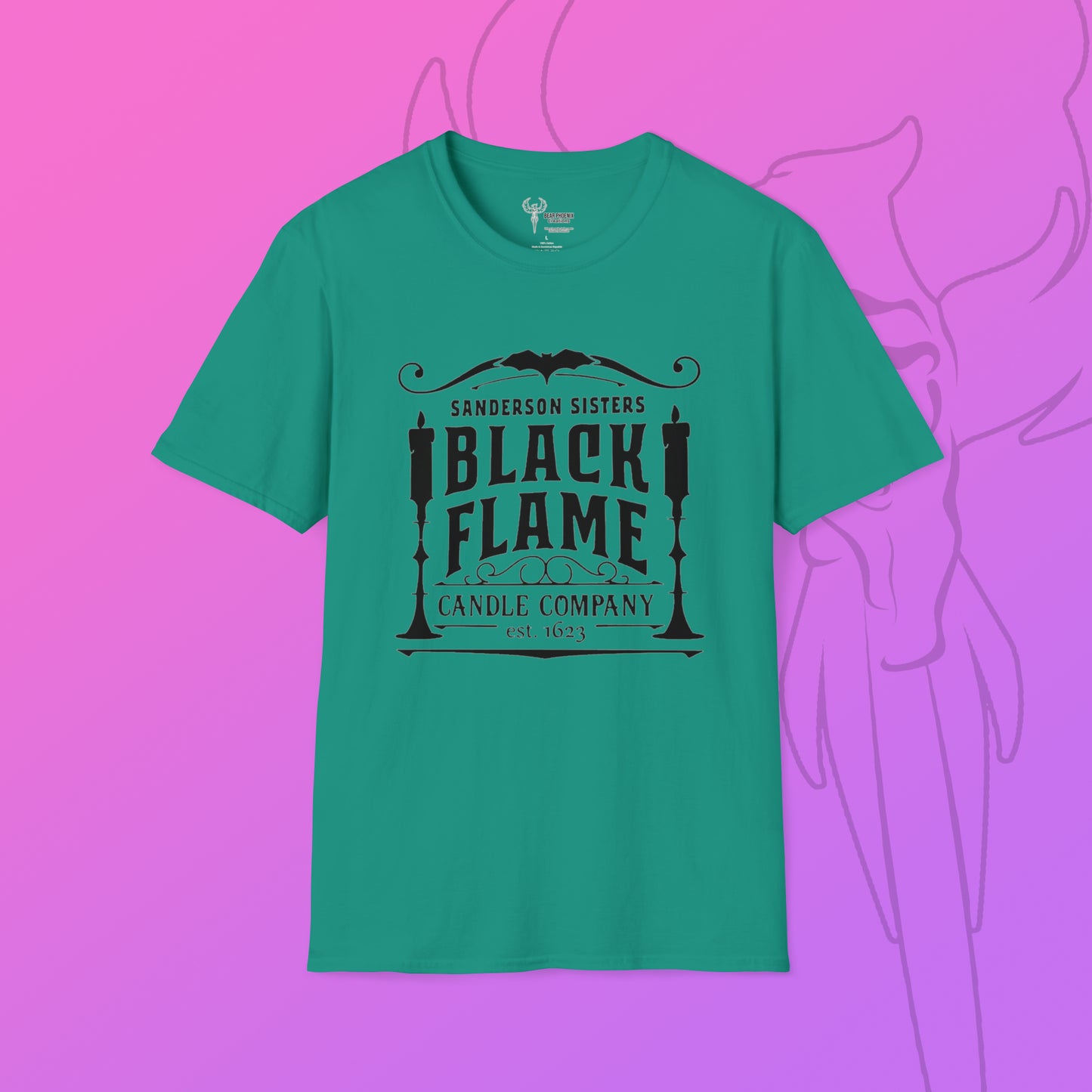 Black Flame Candle Co. Softstyle T-Shirt