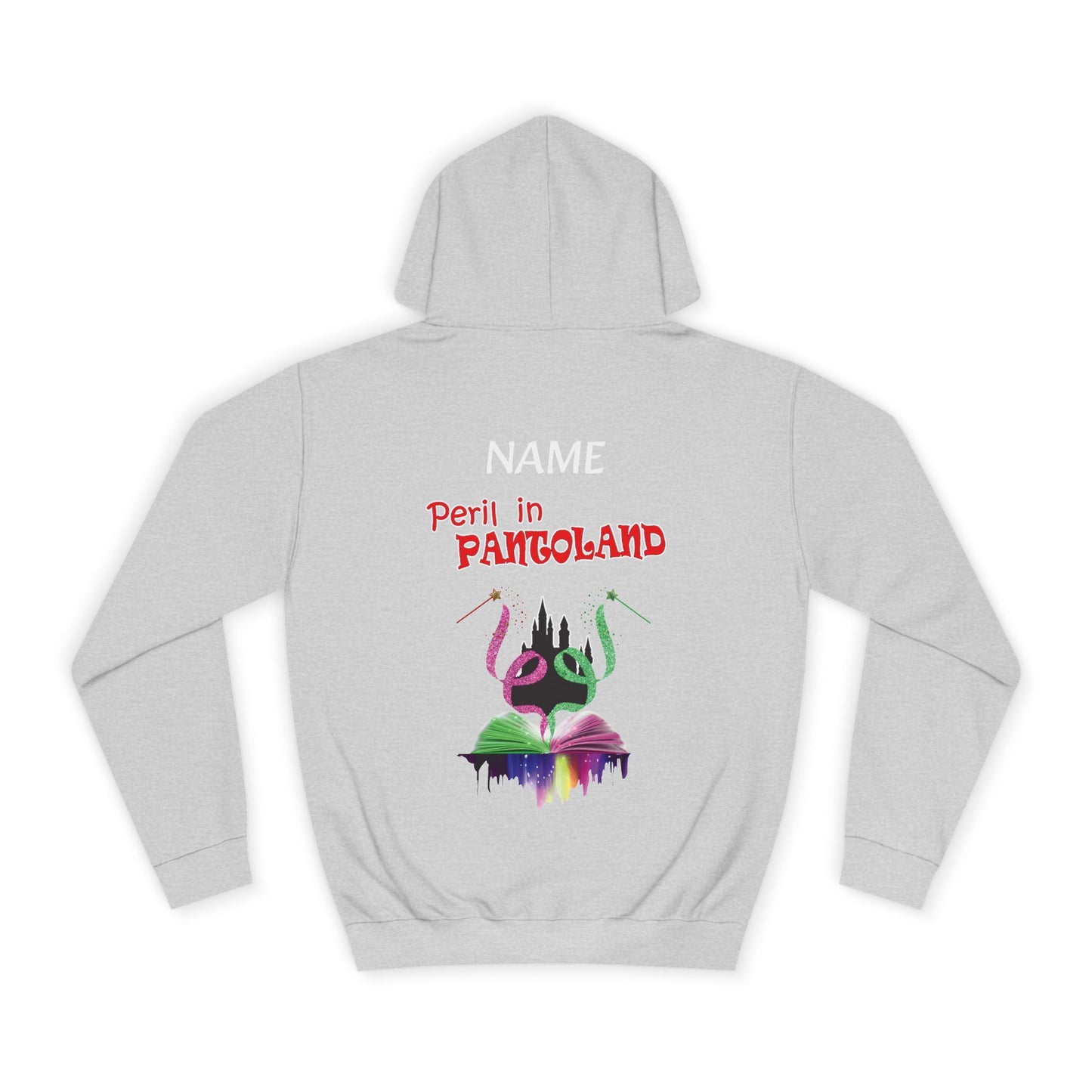 🎭 Hutton Drama Club – “Peril in Pantoland” Official Hoodie