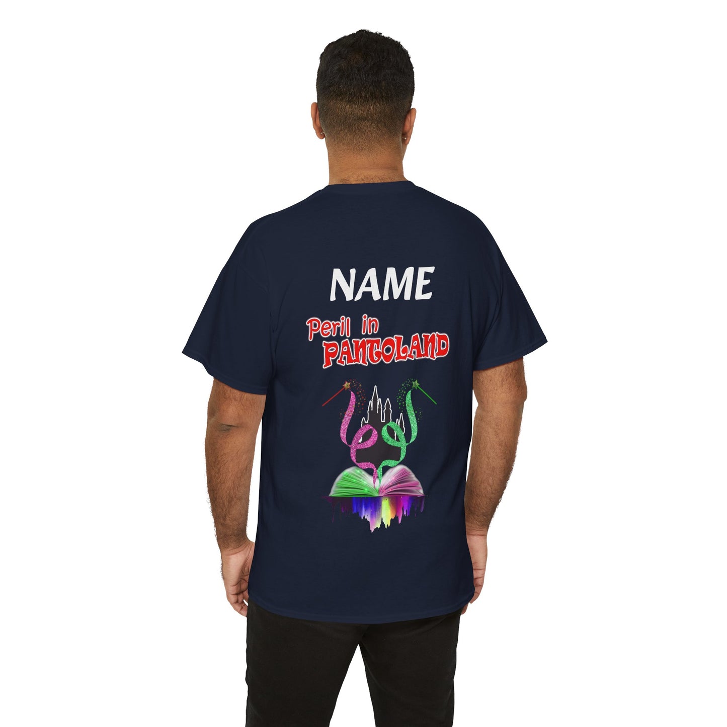 🎭 Hutton Drama Club – “Peril in Pantoland” Official Production Tee