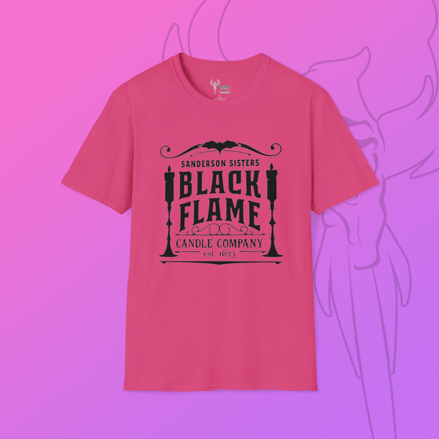 Black Flame Candle Co. Softstyle T-Shirt