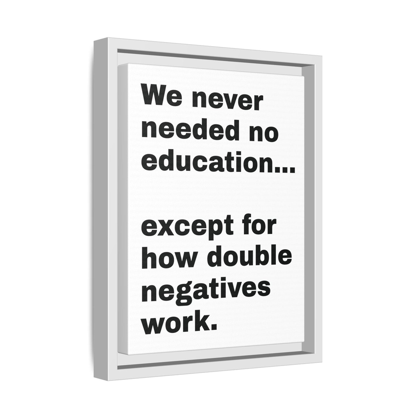 Psychedelic Education – The Double Negative Lesson
