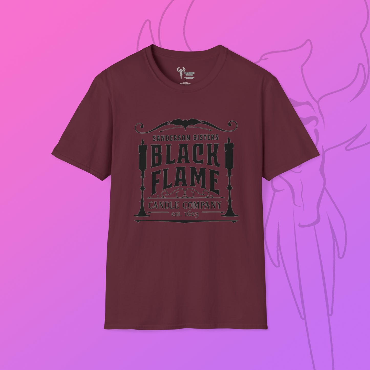Black Flame Candle Co. Softstyle T-Shirt