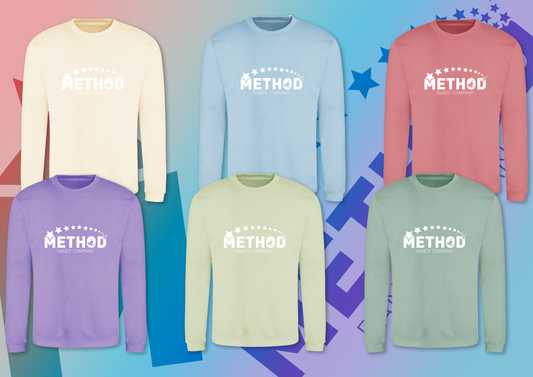 Method Pastel Crew Neck Sweatshirt