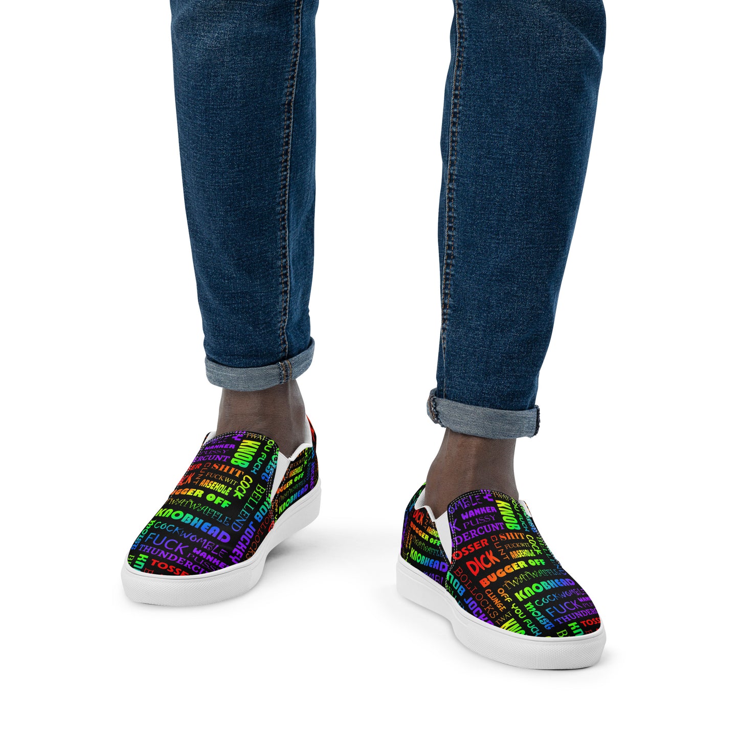 Bad Day Men’s slip-on canvas shoes