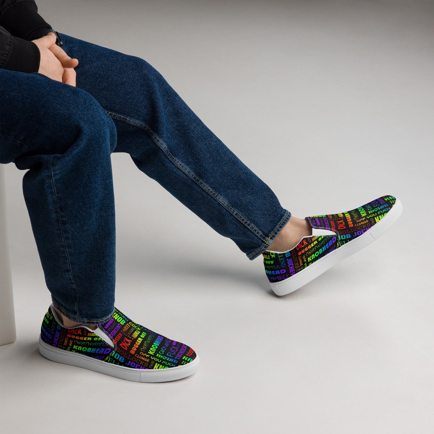 Bad Day Men’s slip-on canvas shoes