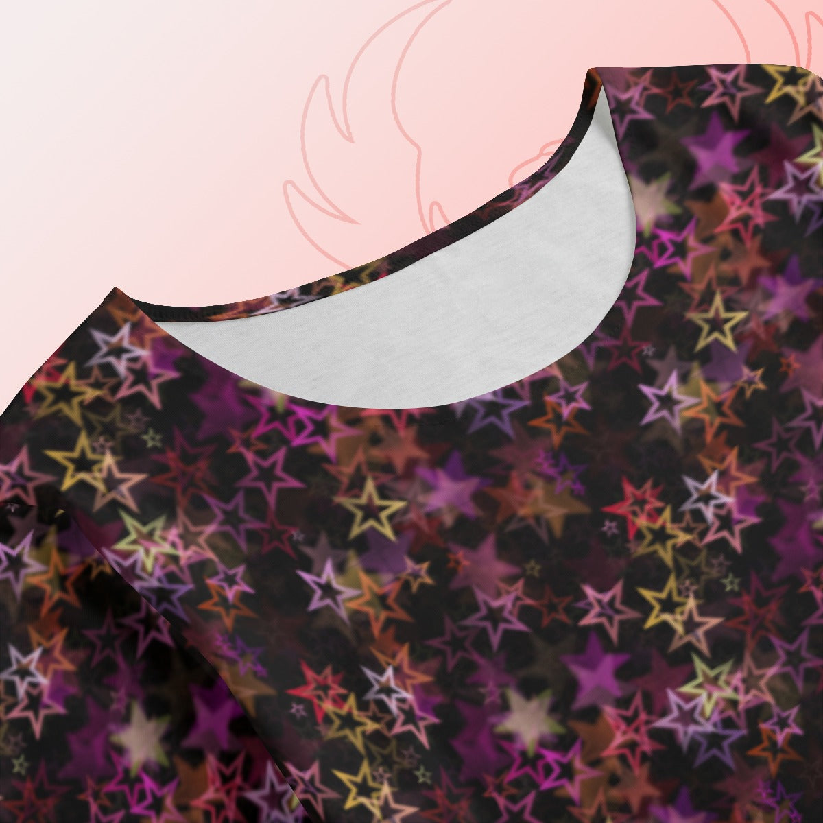 Stars Short Sleeve Dress