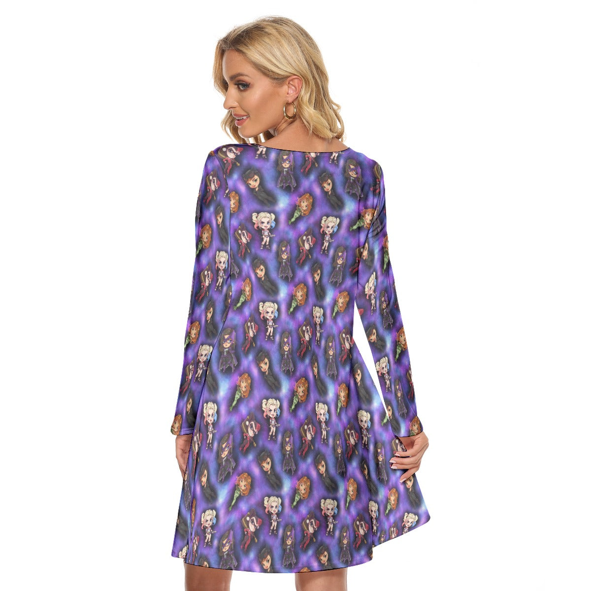 Villains Crew Neck Dress