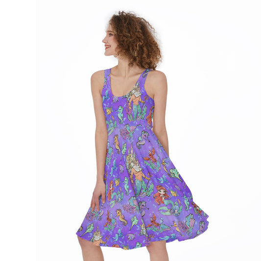 Under the Sea Sleeveless Dress