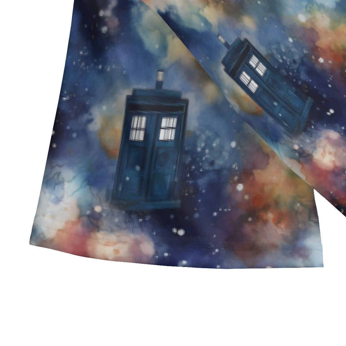 Police Box Aurora Short Sleeve Dress