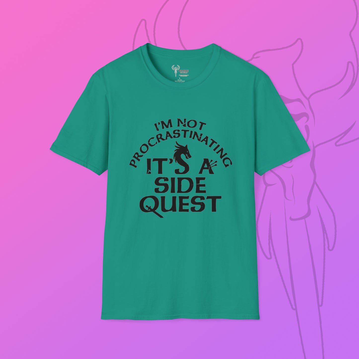 Its a SideQuest Softstyle T-Shirt