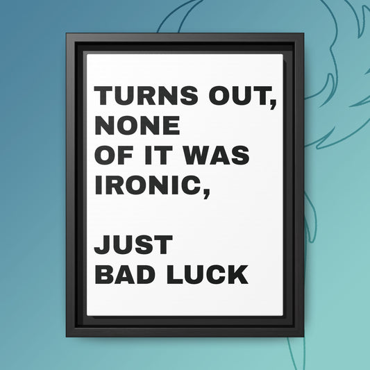 90s Alt – The Irony Misfire