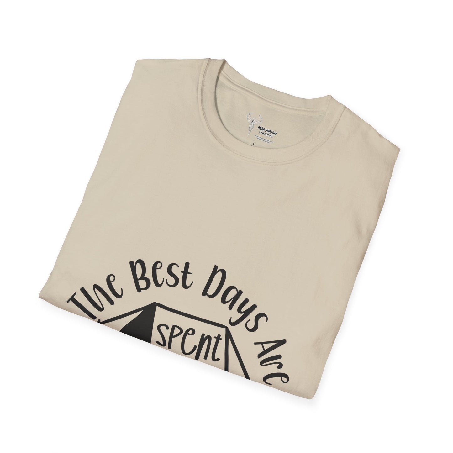 Best Days Camping Softstyle T-Shirt