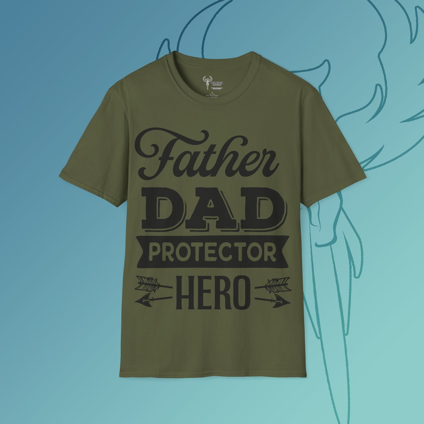 Dad-Hero Softstyle T-Shirt