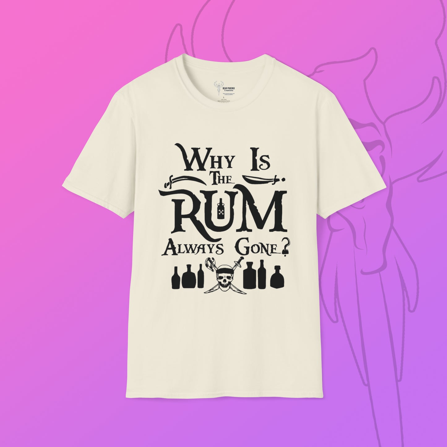 Pirate Rum Softstyle T-Shirt